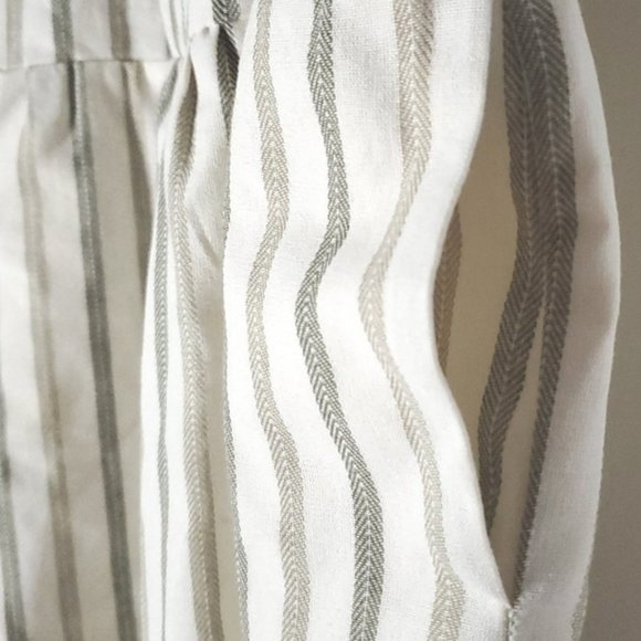 BCBGeneration Striped Romper Shorts Jumpsuit Small - Picture 4 of 8